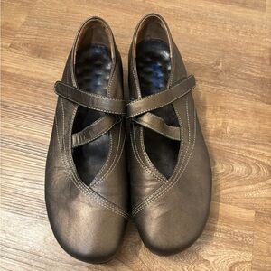 Wolky Mary Jane Comfort Shoes Leather EU 41 US 9.5 Brown